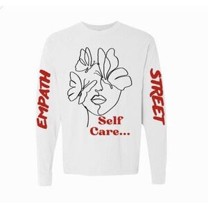 White Long Sleeve Tee